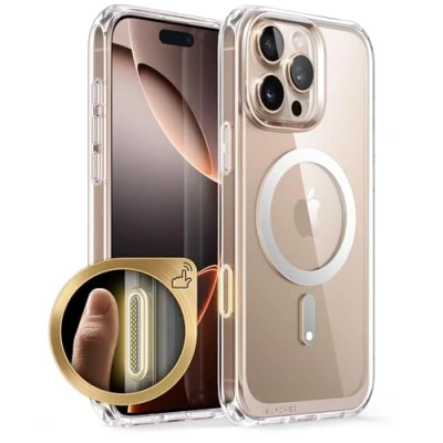 Afbeelding van Supcase UB Geschikt voor iPhone 16 Pro Max hoesje MagSafe Transparant