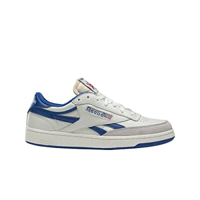Afbeelding van Reebok Classic CLUB C Revenge Vintage Unisex Sneakers laag, Maat: 34, Chalk/croyal/excred Leer en imitatieleer