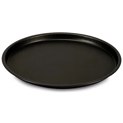 Afbeelding van Guardini Pizza &amp; Mania Pizzapan, 32 cm, staal met antiaanbaklaag, zwart