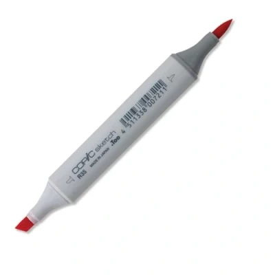 Afbeelding van COPIC Sketch Medium Tip Marker, type R, 35 koraal, professionele penseelmarker op alcoholbasis, met Super Brush punt