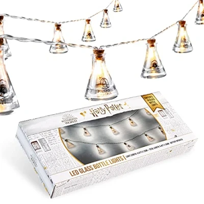 Afbeelding van Harry Potter lichtketting voor binnen, 10 leds, 1,65 m, stuks, decoratie (warmwit)