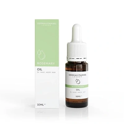 Afbeelding van Dermavitamins 100% zuivere rozemarijnolie 10 ml