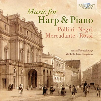 Afbeelding van Anna Pasetti Music For Harp And Piano: Pollini, Negri, Mercadan (CD)