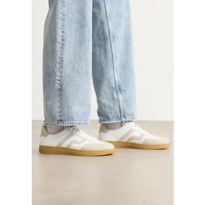 Afbeelding van GANT Cuzmo Sneakers laag, Heren, Maat: 42, Off white Leer