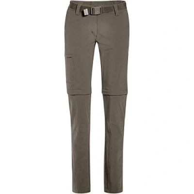 Afbeelding van Inara Slim Zip Wandelbroek Dames Teak 000 40 Bruin