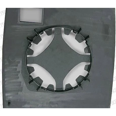 Afbeelding van Buitenspiegel Prasco OP0317504 Links Bol vormig, niet getint OPEL: Combo C Tour, Box Body / Estate