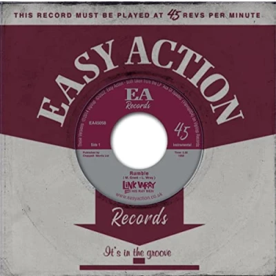 Afbeelding van Link and His Ray Men Wray Rumble/Raw Hide (Single)
