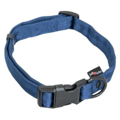 Afbeelding van Jack And Vanilla Halsbanden Comfort Tube Nylon Hondenhalsband Blauw Xl Hocco5060 182876