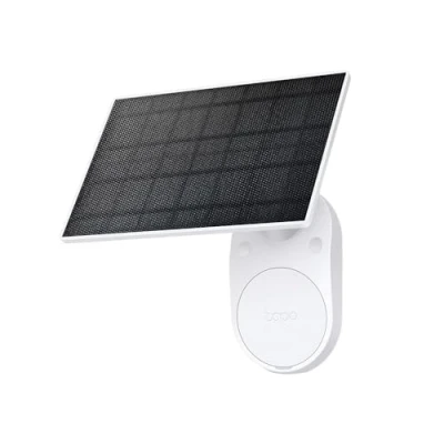 Afbeelding van Tapo A201 Zonnepaneel, 2,5 W, 5,2 V, geschikt voor batterijcamera&#039;s, flexibele installatie, 45 minuten hoog rendement opladen de hele dag, IP65, 360 graden verstelbaar, 4 m oplaadkabel