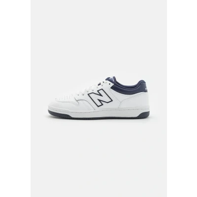 Afbeelding van New Balance 480L Unisex Sneakers laag, Maat: 43, White/blue Leer