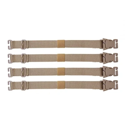 Afbeelding van Molle rugzakriemen voor kamperen, wandelen, bergbeklimmen, modderkleur, één maat, Modder