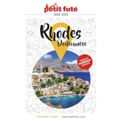 Afbeelding van RHODES DODECANESE 2024 PETIT FUTE COUNTRY GUIDE