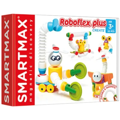Afbeelding van Smartmax magnetische bouwset roboflex plus 20st