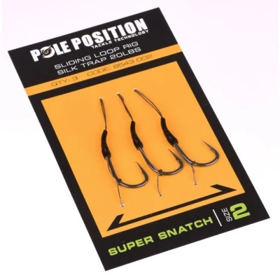 Image de Pole Position Sliding Loop Rig Super Snatch #2 Bas de ligne carpe