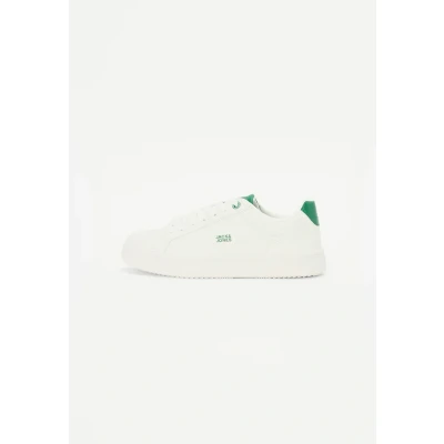 Afbeelding van Jack &amp; Jones Jfwlancaster Sneakers laag, Heren, Maat: 40, White/verdant green Pu