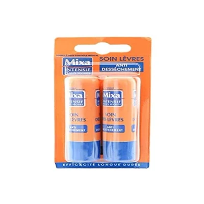 Image de Mixa Intensif Peaux Sèches Soin des Lèvres Antidessèchement x2 4.7 ml
