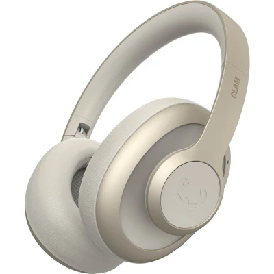 Afbeelding van Fresh &#039;n Rebel Clam Ace noise cancelling hoofdtelefoon 60 uur batterij volume draaiknop Silky Sand