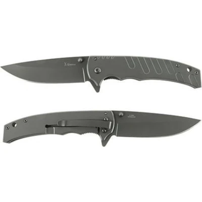 Afbeelding van x treme Flipper assist steel zakmes 1858 titanium gecoat