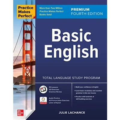 Afbeelding van Practice Makes Perfect: Basic English, Premium Fourth Edition