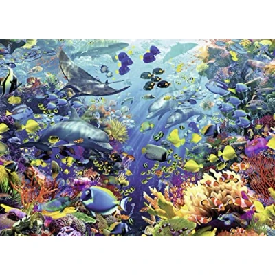 Image de Ravensburger Puzzle 9000 pièces Monde sous marin