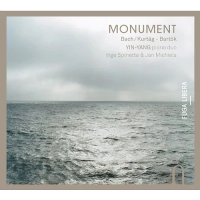 Afbeelding van Yin Yang Monument Bach/Kurtag Bartok (CD)