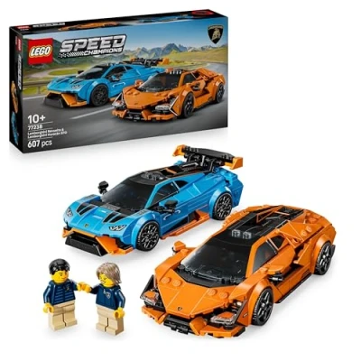 Afbeelding van LEGO® Speed Champions Lamborghini Revuelto en Huracán STO 77238