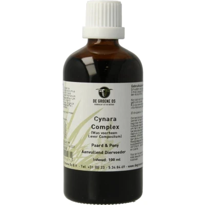Afbeelding van De Groene Os Cynara Complex Paard &amp; Pony 100 ml