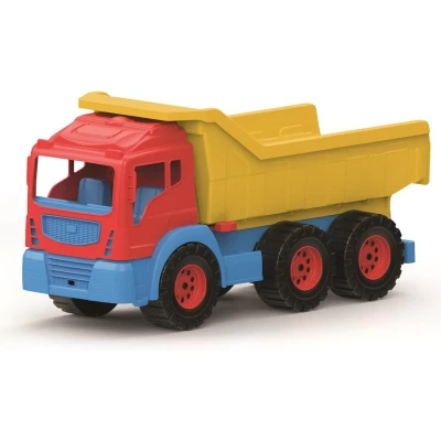 Afbeelding van Dolu 7016 Grote Vrachtwagen Rood/Geel