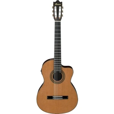 Image de Ibanez GA6CE AM Amber brillante Guitare classique électro acoustique