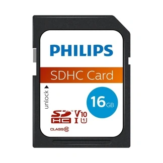 Afbeelding van Philips FM16SD45B/00 SDHC kaart 16 GB Class 10