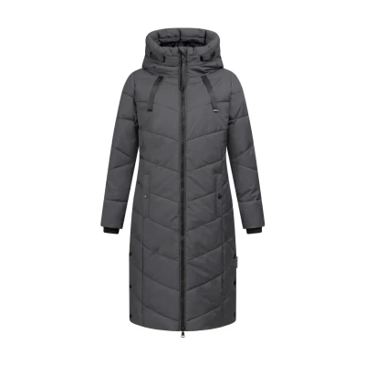 Afbeelding van Navahoo Wintermantel, Dames, Maat: Medium, Anthrazit