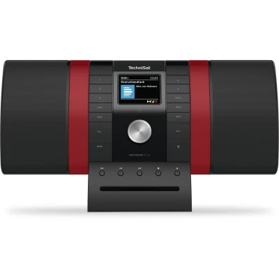 Afbeelding van TechniSat Multyradio 4.0 SE (VHF, DAB+, Internet Radio, Bluetooth, WiFi), Rood, Zwart