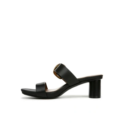 Afbeelding van Naturalizer IDA Slide Muiltjes met hak, Dames, Maat: 39, Black leather Leer