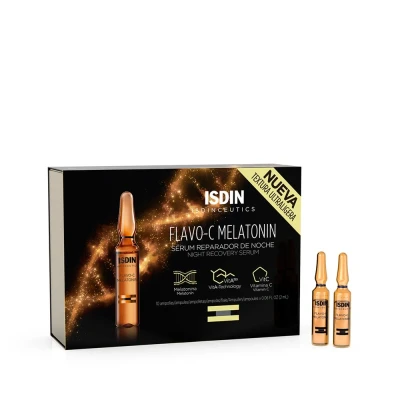 Afbeelding van Isdin Sérum Isdinceutics Flavo C Melatonin Night Recovery