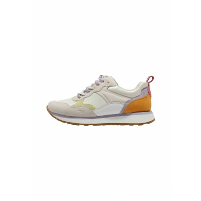 Afbeelding van Tamaris Dames 1 23741 43 Sneakers voor dames, Ivory Comb