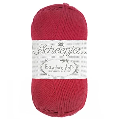 Afbeelding van Scheepjes Bamboo Soft 50 gram 262 Hot Berry