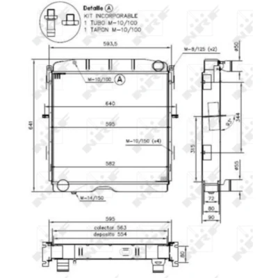 Afbeelding van NRF Radiateur 52139