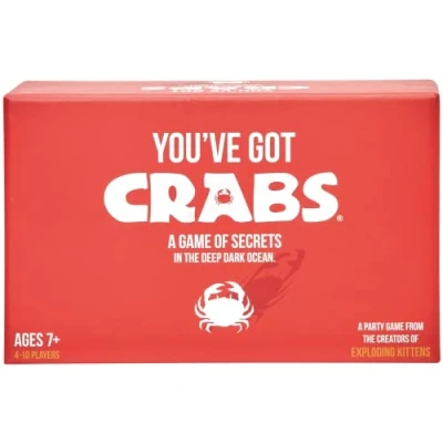 Afbeelding van Exploding Kittens You&#039;ve Got Crabs by Kaartspellen voor volwassenen tieners en kinderen Fun Family Games