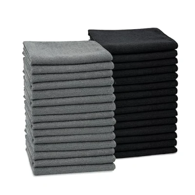 Afbeelding van ZOLLNER Multifunctionele handdoekenset 80% polyester, 20% polyamide, 32 x cm, zwart