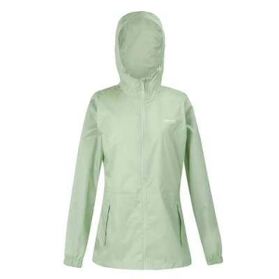 Afbeelding van Regatta, Wmn Pack It III Opvouwbaar Dames Regen Jack, Quiet Green, Maat 36