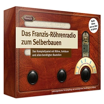 Afbeelding van Bouwpakket Franzis Verlag Buizenradio pakket 67041 vanaf 14 jaar