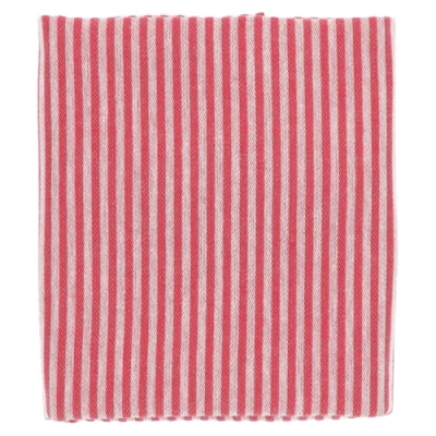 Afbeelding van Bunzlau Castle Tea Towel Stripe 65x65cm, Red