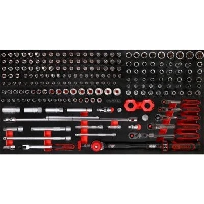 Afbeelding van KS TOOLS 813.0213 Doppenset 213 1/4&quot;, 3/8&quot;duim