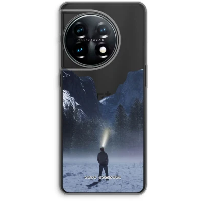 Afbeelding van Case Company® hoesje geschikt voor OnePlus 11 Wanderlust Soft Cover Telefoonhoesje Bescherming aan alle Kanten en Schermrand