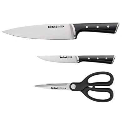 Afbeelding van Tefal Ice Force Messenset 3 delig RVS Incl. keukenschaar