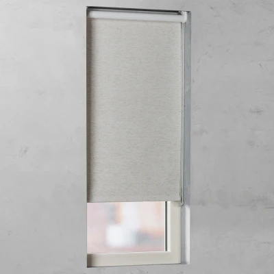 Afbeelding van Rolgordijn Linen Smart Verduisterend 150x190 (Beige)