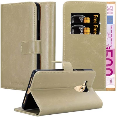 Afbeelding van Cadorabo Hoesje geschikt voor Huawei MATE 8 in CAPPUCCINO BRUIN Beschermhoes met magnetische sluiting, standfunctie en kaartvakje Book Case Cover Etui