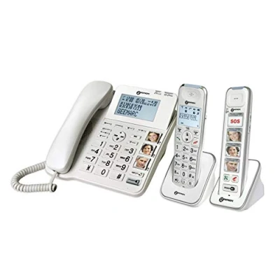 Afbeelding van Geemarc AmpliDECT 295 Senioren Mobility Pakket Wit