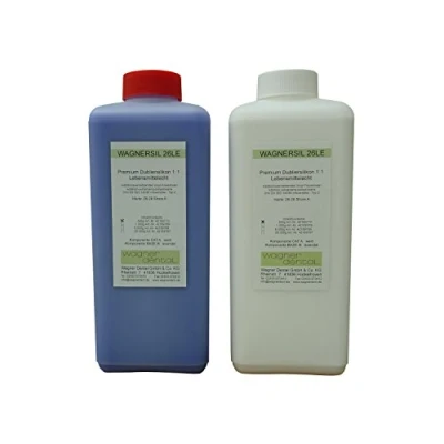 Afbeelding van Wagnersil 26 LE Premium siliconen duplicatierubber, geschikt voor levensmiddelen, 1 kg