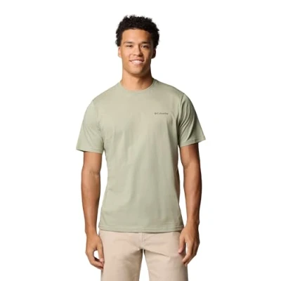 Afbeelding van Columbia North CASCADES Short Sleeve TEE Tshirt print, Heren, Maat: XXL, Safari
